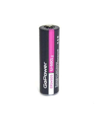 ER14505 GoPower. Литий-тионилхлоридный элемент питания. GoPower в Евпатории