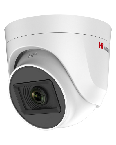 HDC-T020-P(B)(2.8mm). Бюджетная видеокамера мультиформатная купольная. HiWatch Ecoline в Евпатории