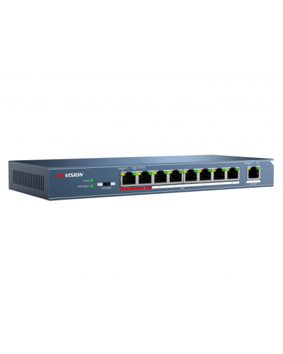 DS-3E0109P-E/M(B). Коммутатор с питанием POE. Hikvision в Евпатории