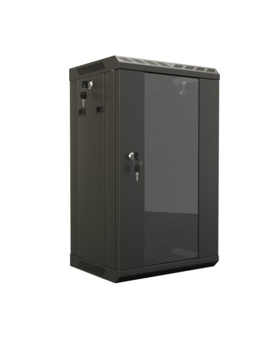 TDB-12U-GP-RAL9004. Шкаф телекоммуникационный 10 настенный, 12U. Hyperline в Евпатории