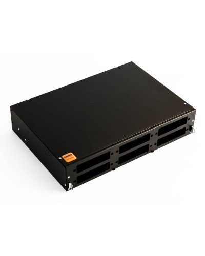 FO-19V-2U-6xSLT-W130H30-48UN-BK. Кросс оптический 19. Hyperline в Евпатории