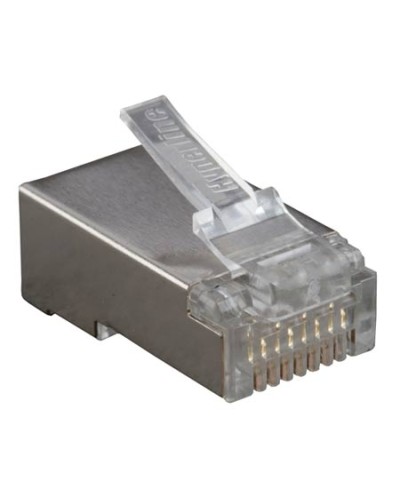 PLUG-8P8C-U-C6-SH-100 (100 шт). Разъем RJ-45. Hyperline в Евпатории