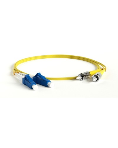FC-D2-9-LC/UR-ST/UR-H-1M-LSZH-YL. Патч-корд волоконно-оптический ST-LC. Hyperline в Евпатории