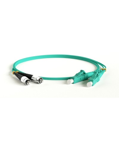 FC-D2-503-FC/PR-LC/PR-H-1M-LSZH-AQ. Патч-корд волоконно-оптический многомодовый. Hyperline в Евпатории