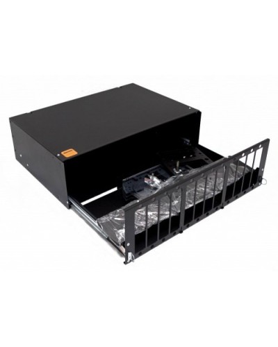 FO-19R-3U-12xSLT-W140H42-96UN-BK. Кросс оптический 19. Hyperline в Евпатории