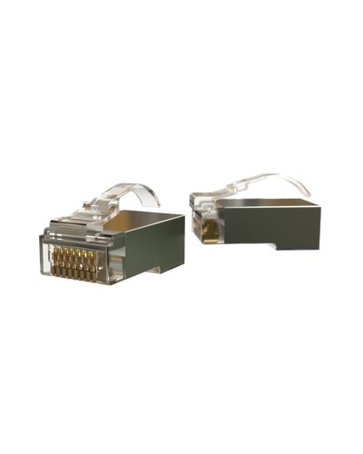 PLEZ-8P8C-UA-C6-SH-100 (100 шт). Разъем RJ-45. Hyperline в Евпатории