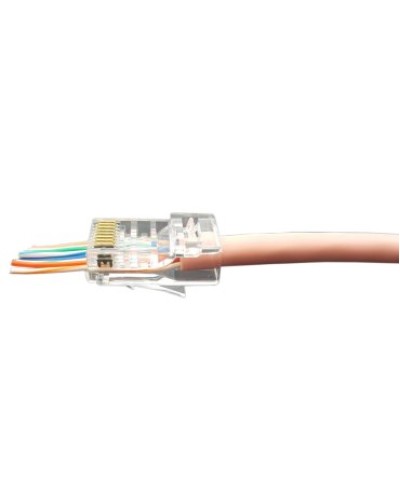 PLEZ-8P8C-U-C5-100 (100 шт). Разъем RJ-45. Hyperline в Евпатории