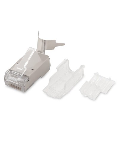 PLUG-8P8C-UV-C6A-SH-50 (50 шт). Разъем RJ-45. Hyperline в Евпатории