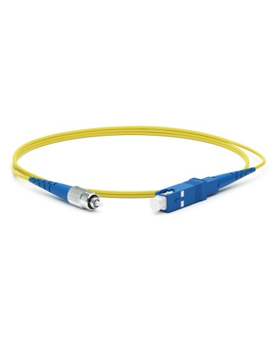 FC-S2-9-FC/UR-SC/UR-H-2M-LSZH-YL. Патч-корд волоконно-оптический одномодовый. Hyperline в Евпатории