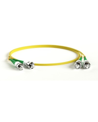 FC-D2-9-ST/AR-ST/AR-H-1M-LSZH-YL. Патч-корд волоконно-оптический ST-ST. Hyperline в Евпатории