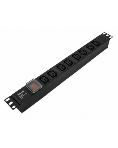 SHE19-8IEC-S-IEC. Блок розеток 19. Hyperline в Евпатории