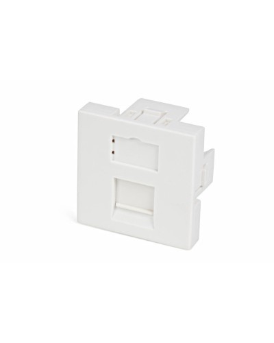 SIP2-1K-M45-45. Вставка 45х45 для 1 модуля формата Keystone Jack, со шторкой. Hyperline в Евпатории