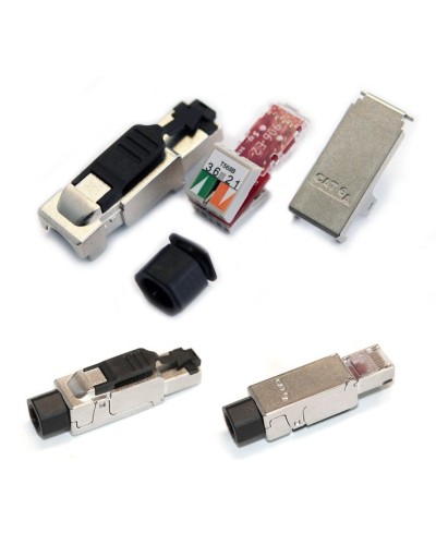 PLUF-8P8C-S-C6-SH. Разъем RJ-45. Hyperline в Евпатории