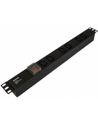 SHE19-6IEC-S-IEC. Блок розеток 19. Hyperline в Евпатории