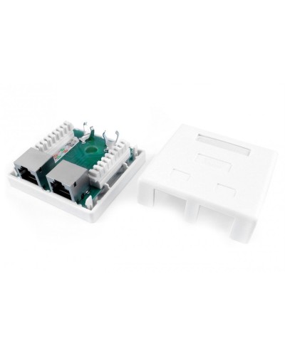 SB1-2-8P8C-C6-SH-WH. Розетка RJ-45. Hyperline в Евпатории