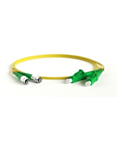 FC-D2-9-FC/AR-LC/AR-H-1M-LSZH-YL. Патч-корд волоконно-оптический FC-LC. Hyperline в Евпатории