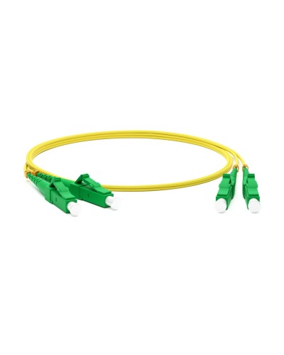 FC-D2-9-LC/AR-LC/AR-H-1M-LSZH-YL. Патч-корд волоконно-оптический LC-LC. Hyperline в Евпатории