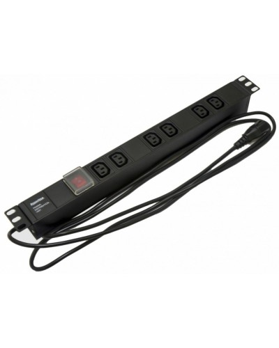 SHE19-6IEC-S-2.5IEC. Блок розеток 19. Hyperline в Евпатории