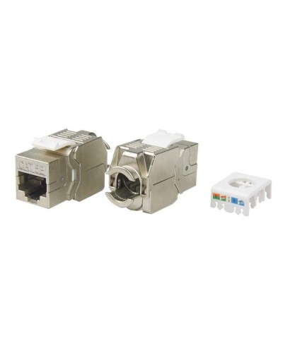KJ8-8P8C-C5e-180-TLS-SH-F-WH. Вставка Keystone Jack RJ-45. Hyperline в Евпатории
