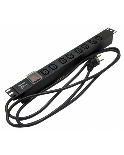 SHE19-8IEC-S-2.5EU. Блок розеток 19. Hyperline в Евпатории