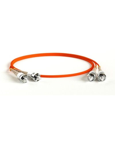 FC-D2-50-ST/PR-ST/PR-H-1M-LSZH-OR. Патч-корд волоконно-оптический многомодовый. Hyperline в Евпатории