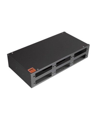 FO-19R-2U-6xSLT-W140H42-48UN-BK. Кросс оптический 19. Hyperline в Евпатории