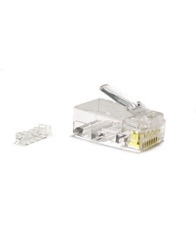 PLUG-8P8C-UV-C6-SH-100 (100 шт). Разъем RJ-45. Hyperline в Евпатории