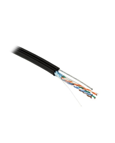 FUTP4-C5E-S24-2SW-OUT-PE-BK-500. Кабель «витая пара» (LAN) для структурированных систем связи. Hyperline в Евпатории