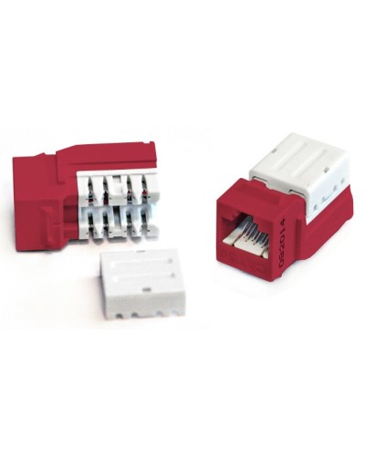 KJNE-8P8C-C5e-90-RD. Вставка Keystone Jack RJ-45. Hyperline в Евпатории