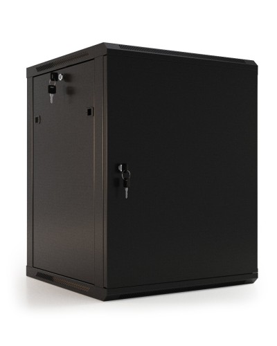 TWB-1268-SR-RAL9004. Шкаф телекоммуникационный 19 настенный 12U. Hyperline в Евпатории