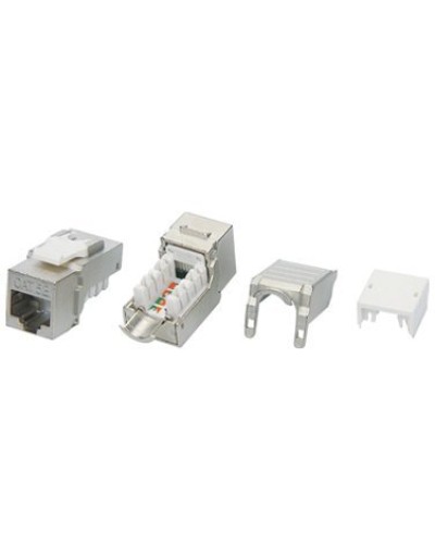 KJ9-8P8C-C5e-90-SH-F-WH. Вставка Keystone Jack RJ-45. Hyperline в Евпатории