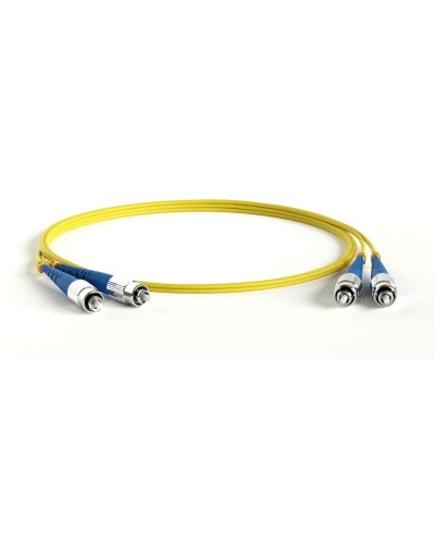 FC-D2-9-FC/UR-FC/UR-H-2M-LSZH-YL. Патч-корд волоконно-оптический FC-FC. Hyperline в Евпатории