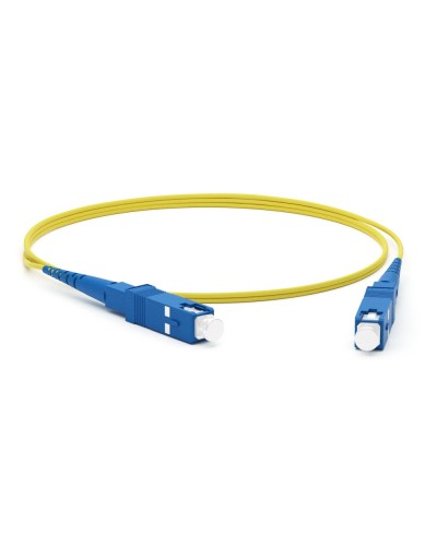 FC-S2-9-SC/UR-SC/UR-H-1M-LSZH-YL. Патч-корд волоконно-оптический одномодовый. Hyperline в Евпатории