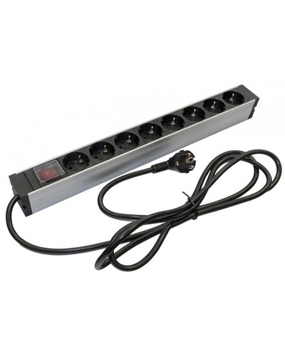 SHZ19-8SH-S-2.5EU. Блок розеток 19. Hyperline в Евпатории