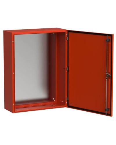 ЩМП-80.60.25 УХЛ1 IP66 RAL3020 TITAN 5 (TI5-13-N-080-060-025-66). Корпус металлический с монтажной платой. IEK в Евпатории