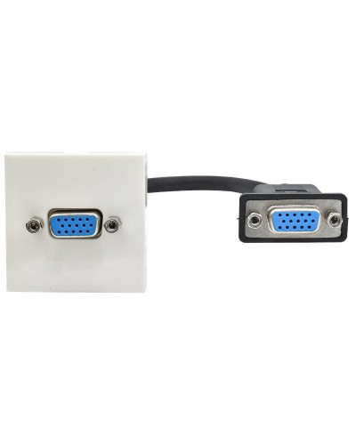 Розетка VGA M/M PRIMER РКМ-10-20-П белый IEK(PR-KK40D-RV-0-1-K01). Розетка. IEK в Евпатории