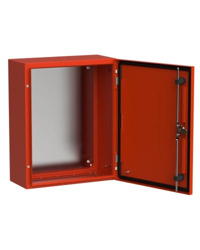 ЩМП-50.40.20 УХЛ1 IP66 RAL3020 TITAN 5 (TI5-13-N-050-040-020-66). Корпус металлический с монтажной платой. IEK в Евпатории