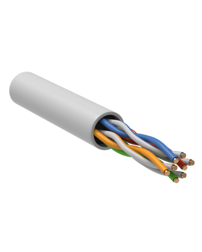 GENERICA U/UTP кат. 5E 24AWG 4 пары LSZH INDOOR белый (BC1-C5E04-128-100-G). Кабель «витая пара» (LAN) для структурированных систем связи. IEK в Евпатории