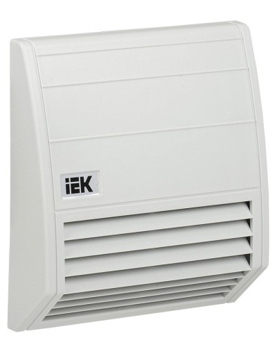 Фильтр c защитным кожухом 125x125 мм (YCE-EF-055-55). Фильтр c защитным кожухом для вентилятора 55м3/час. IEK в Евпатории