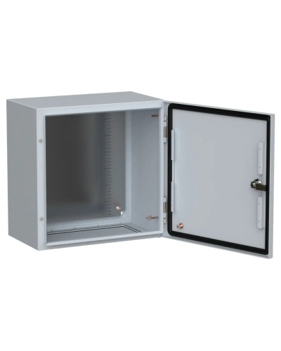 ЩМП-40.40.25 УХЛ1 IP66 400x400x250 TITAN 5 (TI5-10-N-040-040-025-66). Шкаф металлический с монтажной платой. IEK в Евпатории