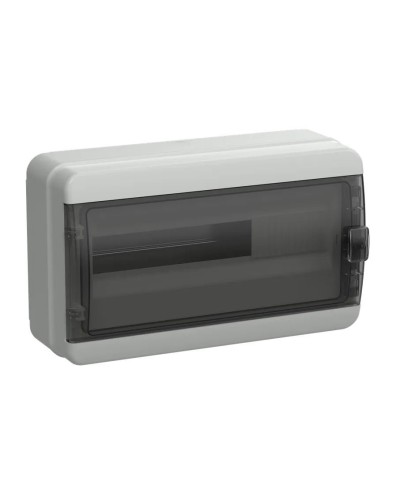 Корпус пластиковый КМПн-18 IP65 TEKFOR (TF5-KP72-N-18-65-K03-K02). Корпус модульный пластиковый черная прозрачная дверь. IEK в Евпатории