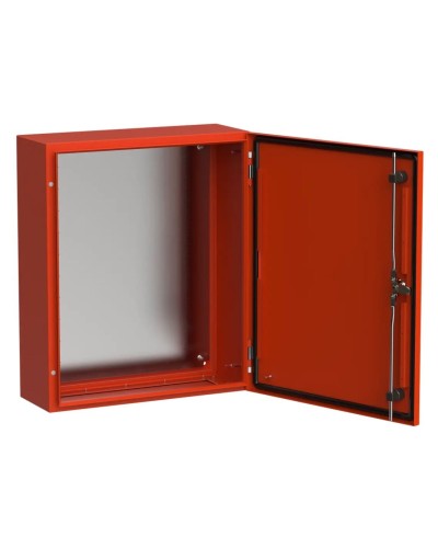 ЩМП-60.50.20 УХЛ1 IP66 RAL3020 TITAN 5 (TI5-13-N-060-050-020-66). Корпус металлический с монтажной платой. IEK в Евпатории