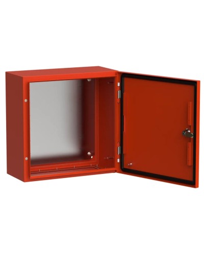 ЩМП-40.40.20 УХЛ1 IP66 RAL3020 TITAN 5 (TI5-13-N-040-040-020-66). Корпус металлический с монтажной платой. IEK в Евпатории