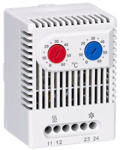 Термостат двухканальный от 0 до +60°C NO+NC (YCE-DTNO-NC-60). Термостат двухканальный. IEK в Евпатории