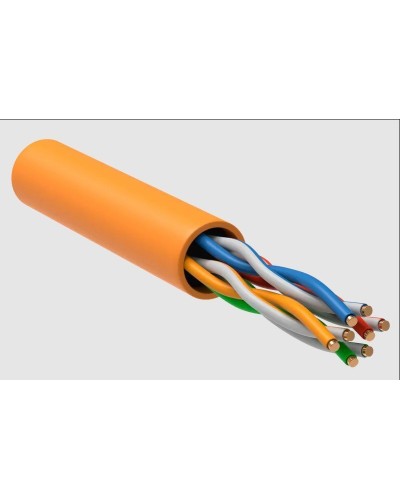 GENERICA U/UTP 5E 24AWG 4PR LSZH оранжевый (BC1-C5E04-127-305-R-G). Кабель «витая пара» (LAN) для структурированных систем связи. IEK в Евпатории
