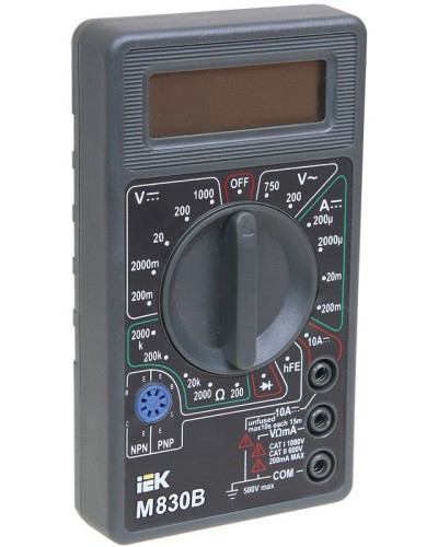Мультиметр цифровой Universal M830B (TMD-2B-830). Мультиметр цифровой. IEK в Евпатории
