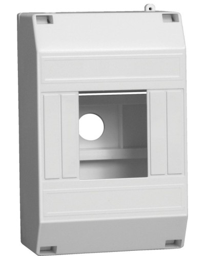 Корпус пластиковый КМПн 1/4 IP20 белый (MKP31-N-04-30-135). Щиток модульный без дверцы, настенный. IEK в Евпатории