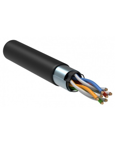 GENERICA F/UTP кат.5E 24AWG 4 пары LDPE черный (BC3-C5E04-339-305-R-G). Кабель «витая пара» (LAN) для структурированных систем связи. IEK в Евпатории