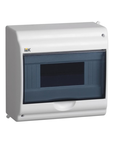 Корпус пластиковый КМПн 2/9-2 IP31 белый KREPTA 3 (MKP42-N-09-31-02). Щиток модульный с прозрачной дверцей, настенный. IEK в Евпатории
