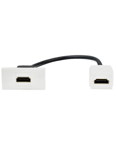 Розетка HDMI M/M PRIMER РКМ-10-00-П белый IEK (PR-KK40D-RH-0-1-K01). Розетка HDMI. IEK в Евпатории